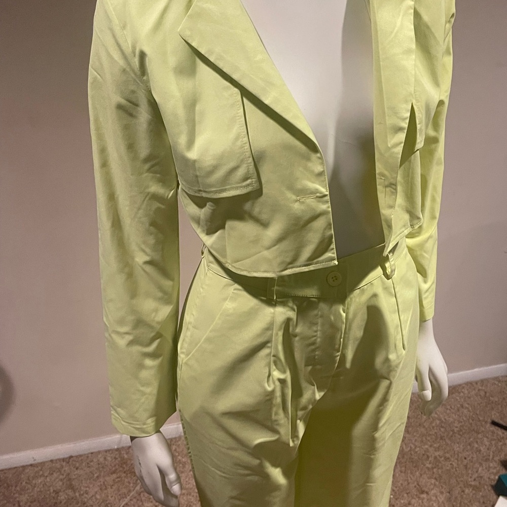 Lime Green Jumpsuit